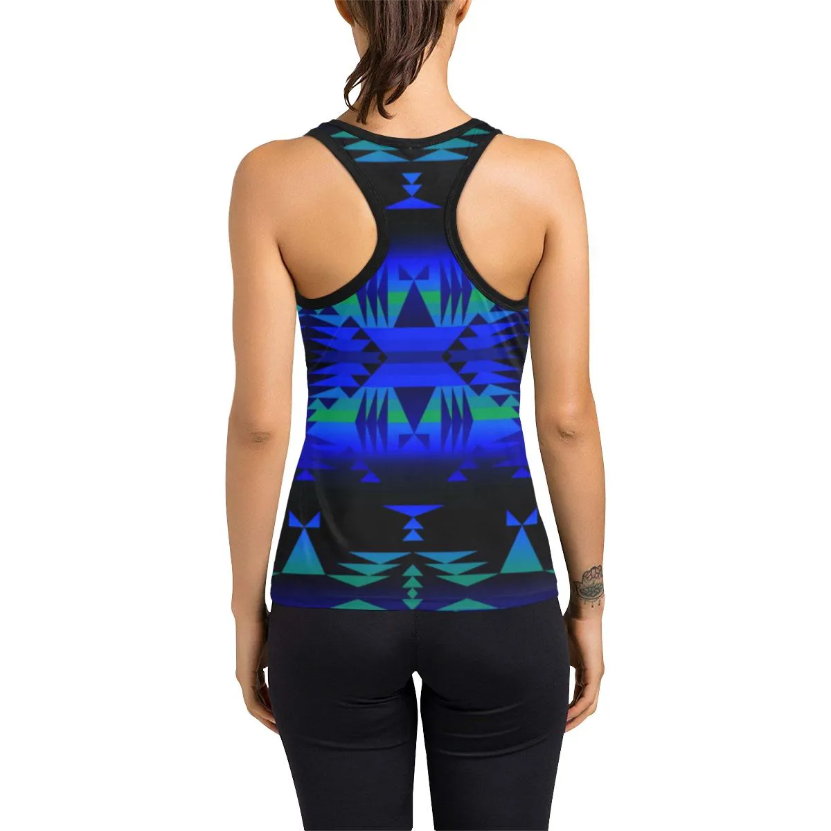 Between the Blue Ridge Mountains Women's Racerback Tank Top