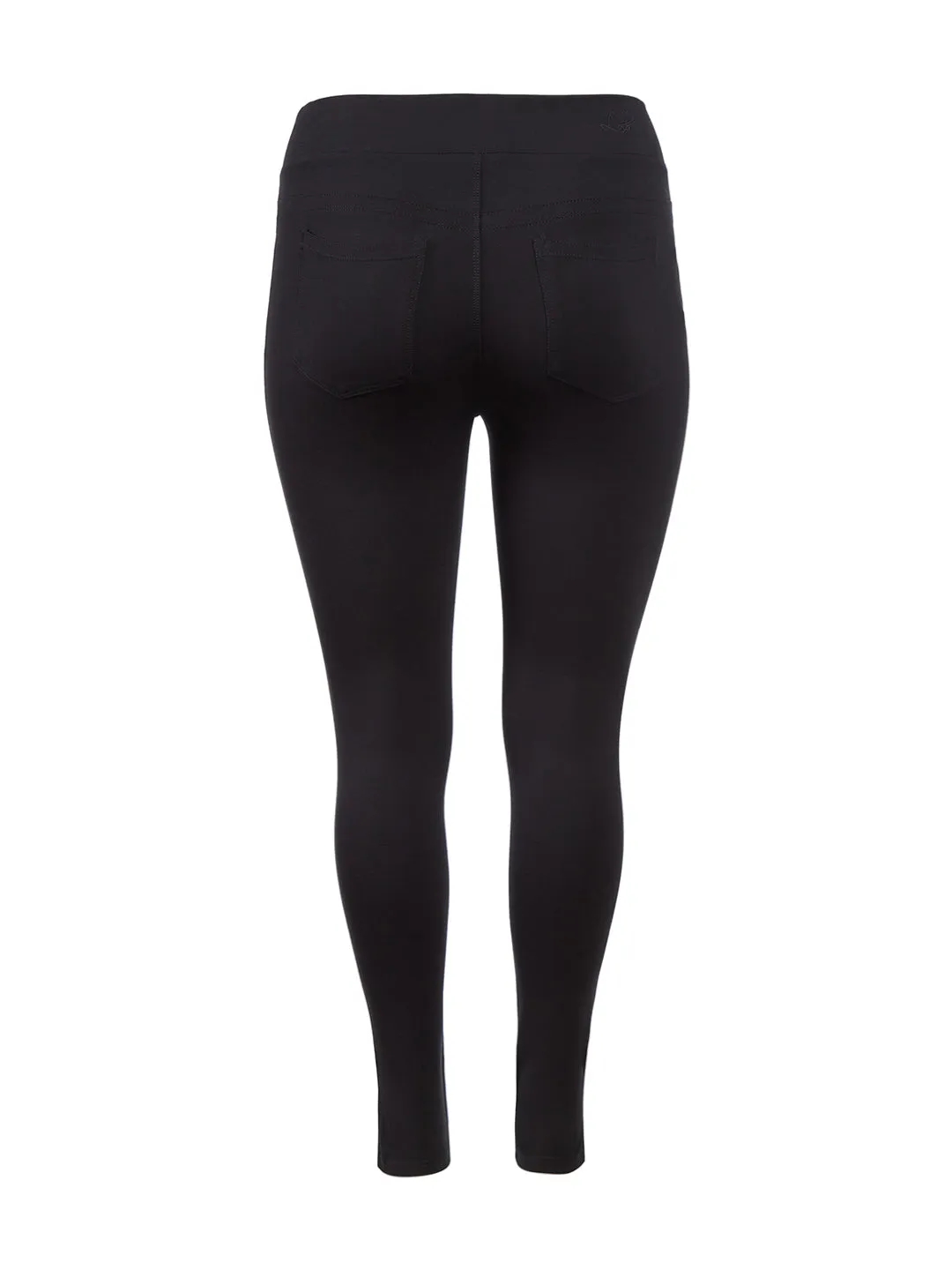 Black Mid-Rise Anna Leggings