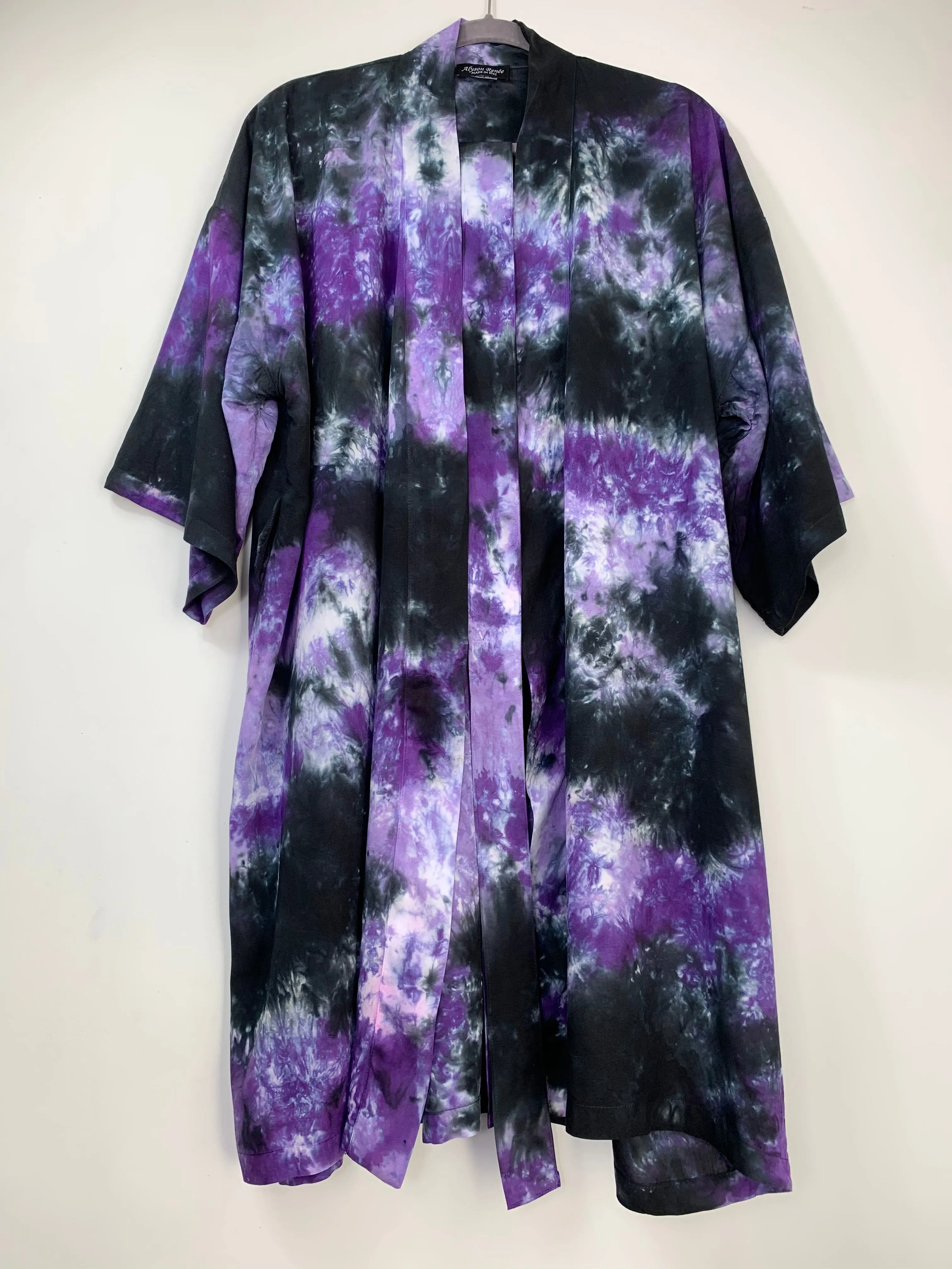 Dark matter kimono robe
