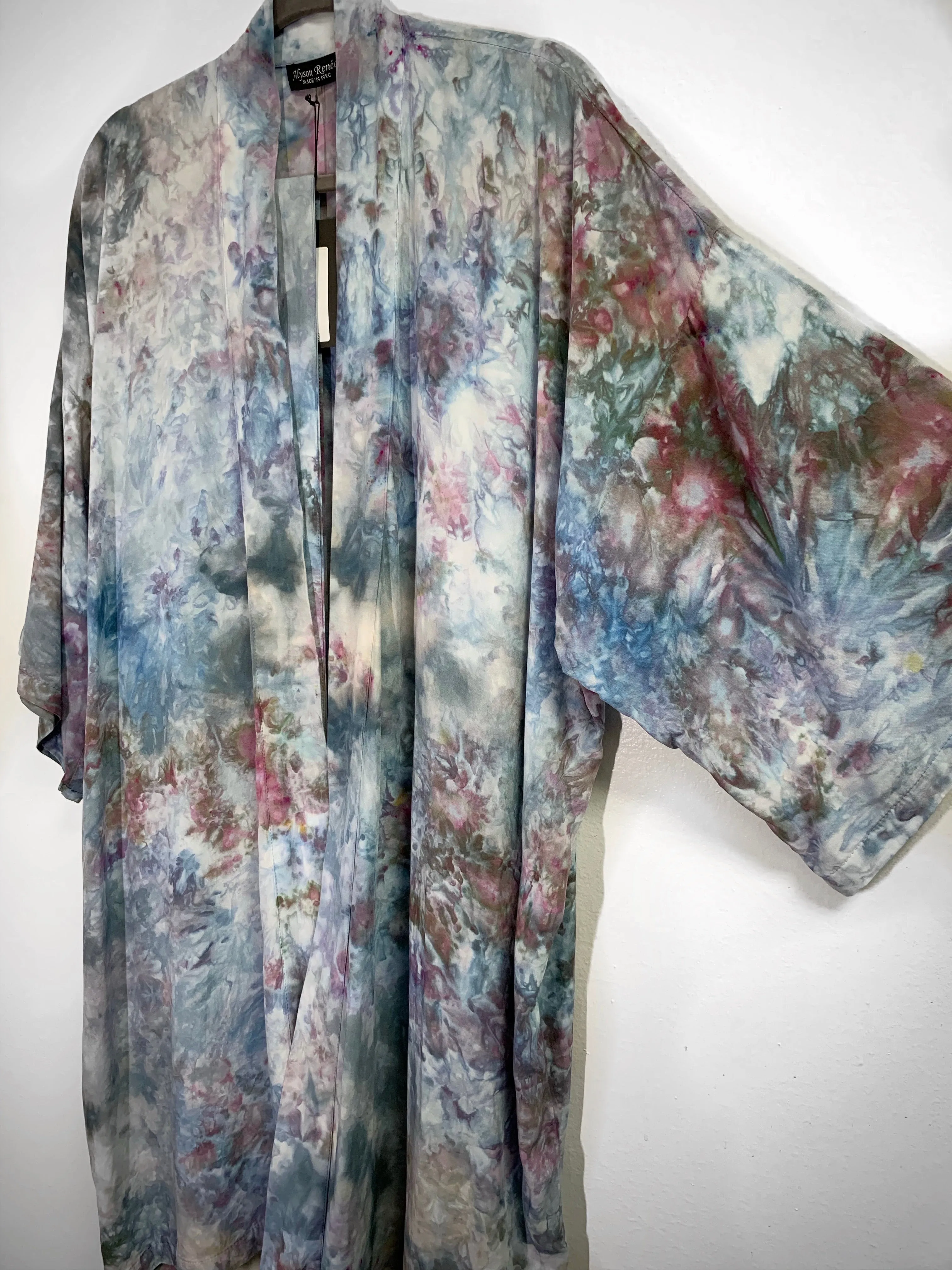 Dark matter kimono robe