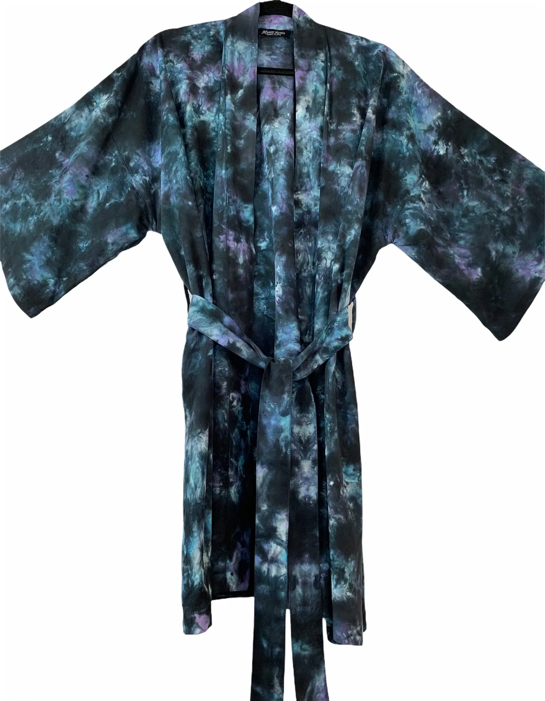 Dark matter kimono robe