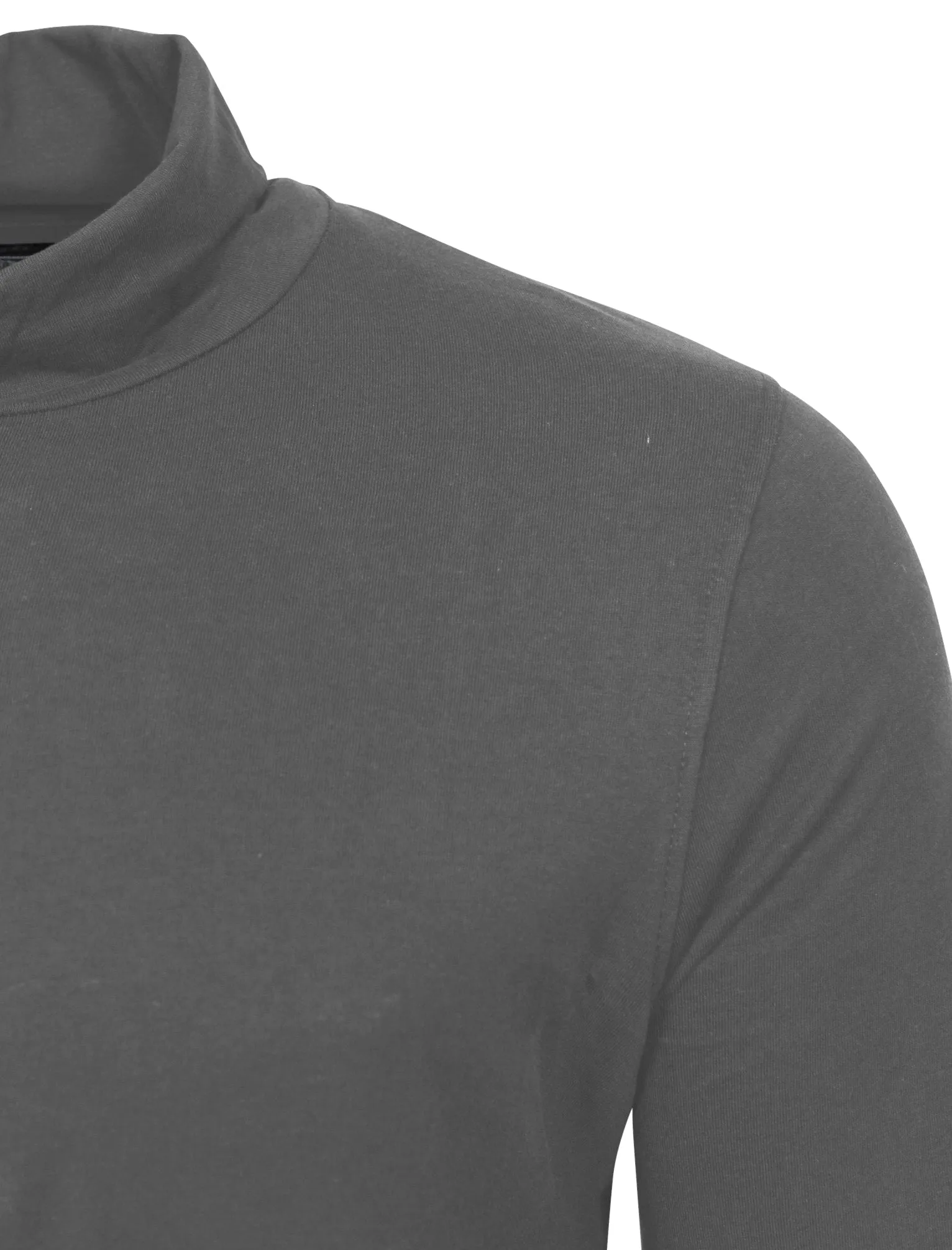 Denbigh Roll Neck Top in Asphalt Grey - Kensington Eastside