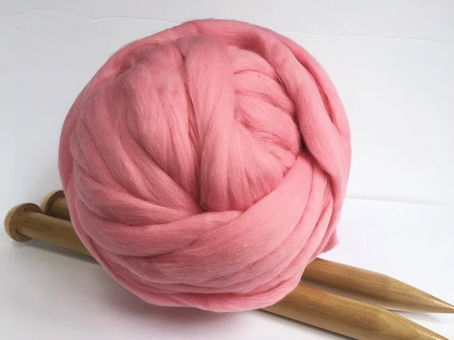 DIY Knitting Kit, Baby Blanket 25x30 inches