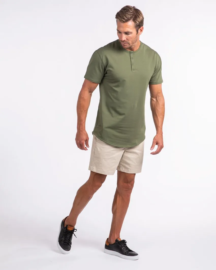 Henley Drop-Cut