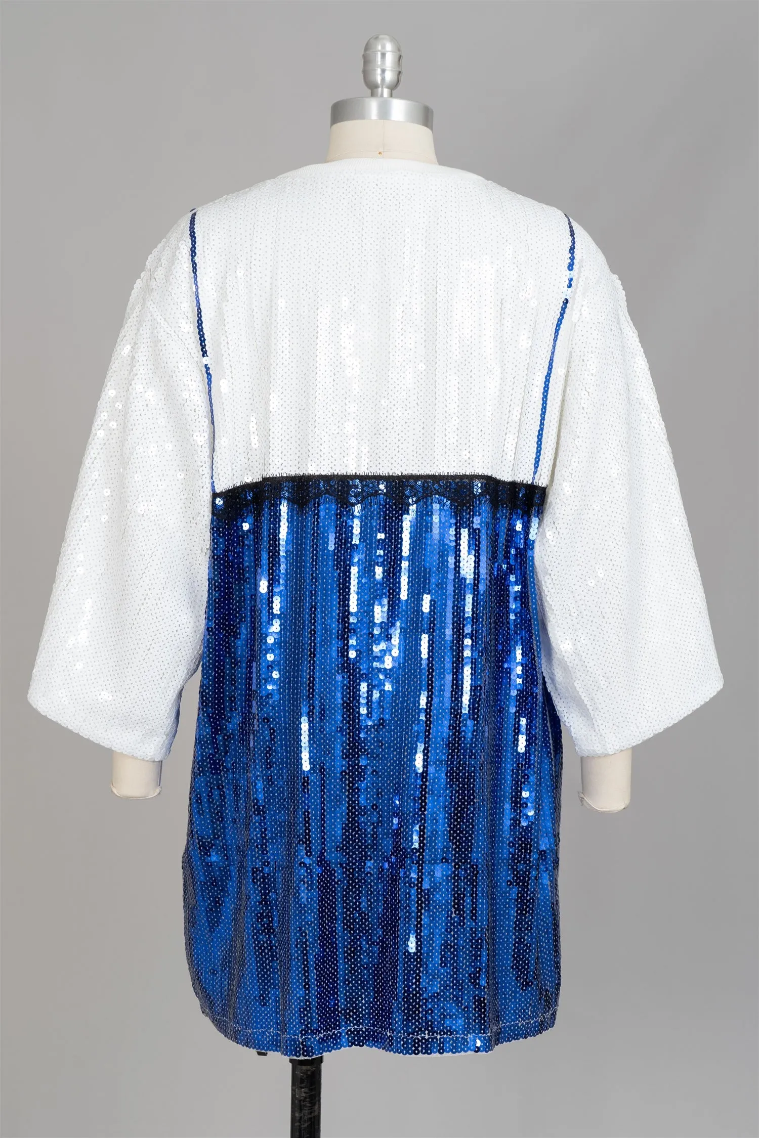 KaraChic CHH23002 Allover Sequin Tunic Top