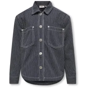kids ONLY Night Sky White Merle Stripe Shirt