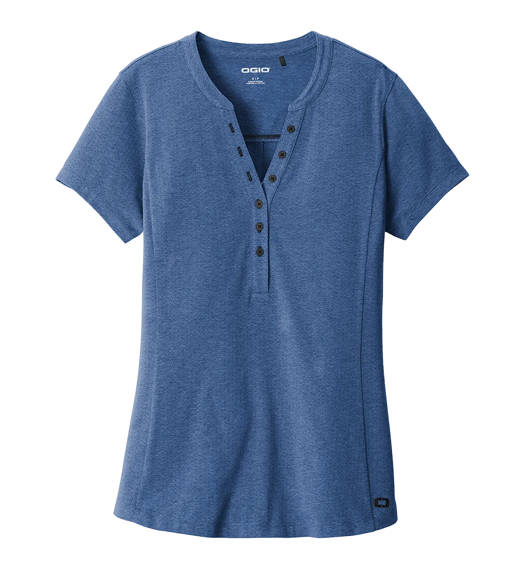 OGIO Custom Ladies Tread Henley