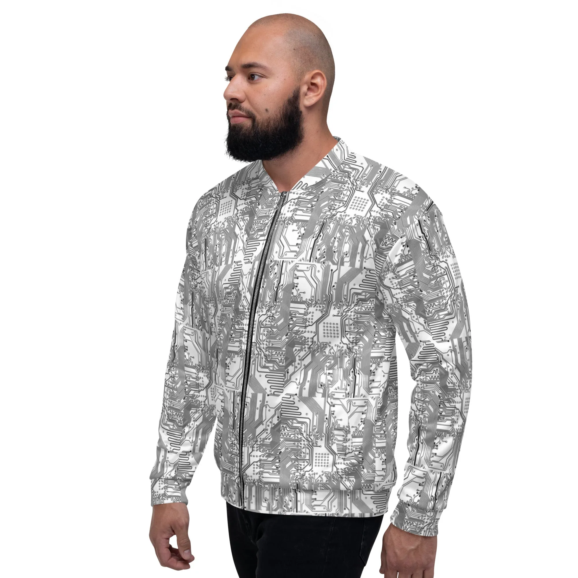 Tech House Unisex Bomber Jacket