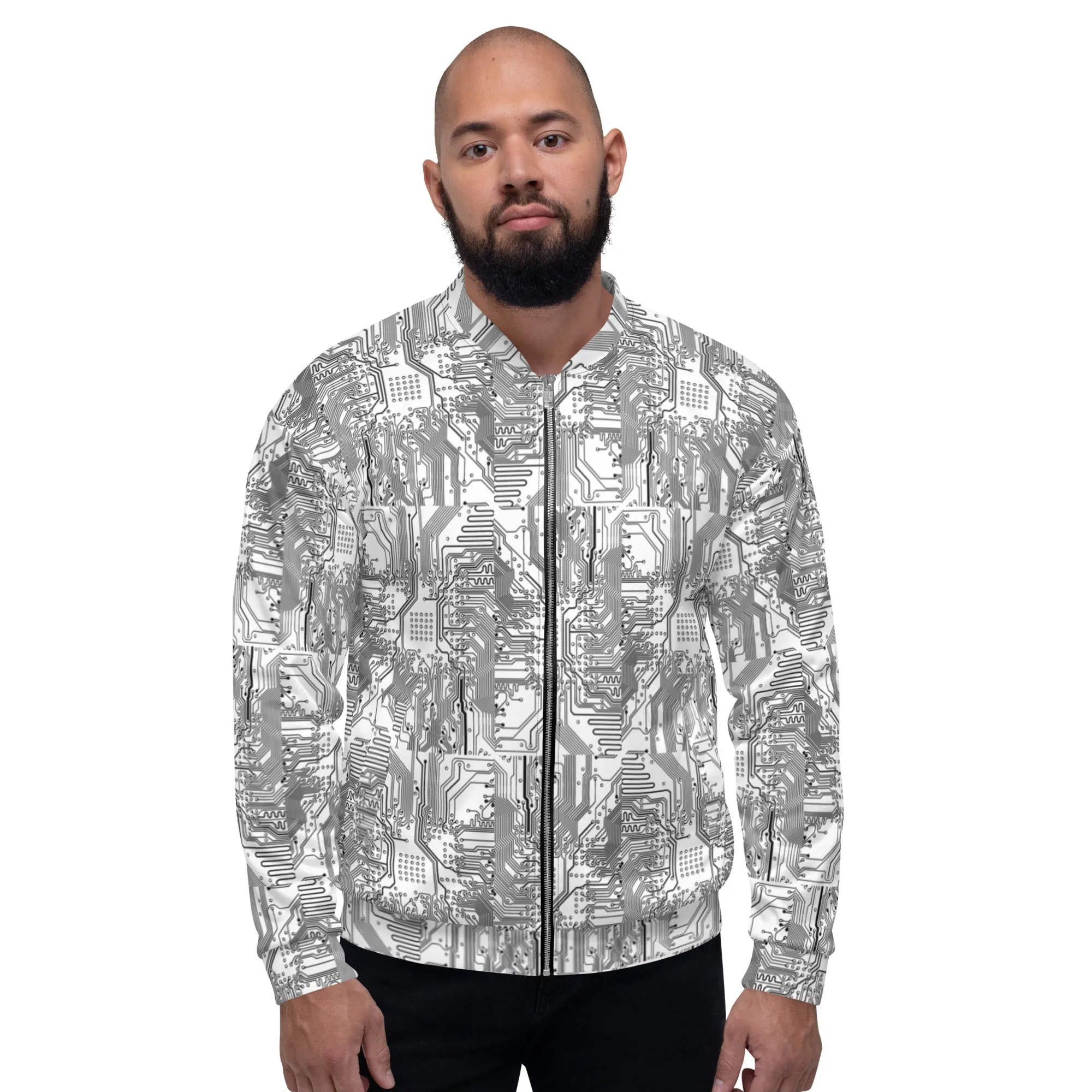 Tech House Unisex Bomber Jacket