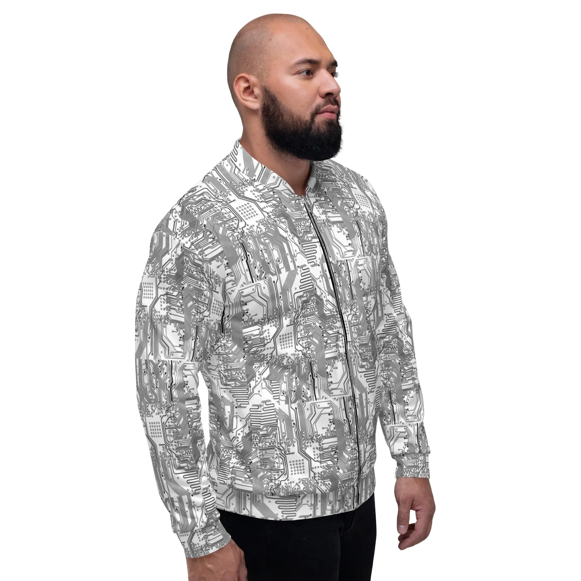 Tech House Unisex Bomber Jacket