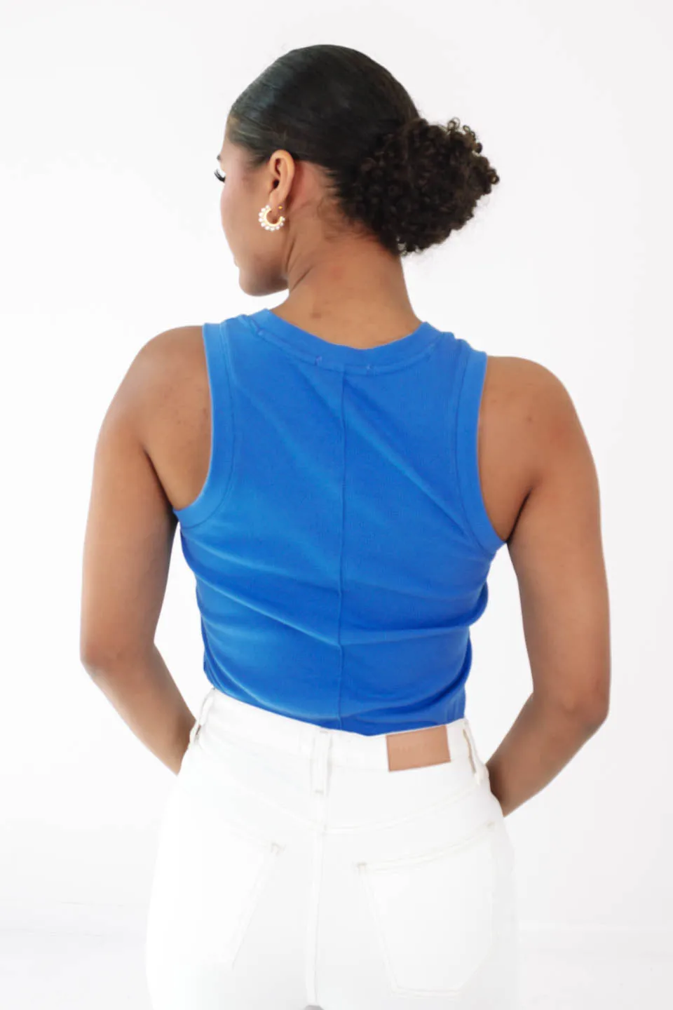 Z Supply Sirena Rib Tank - Blue Wave